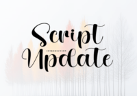 Script Update Font - Featured Image