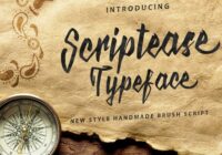 Scriptease Font - Featured Image