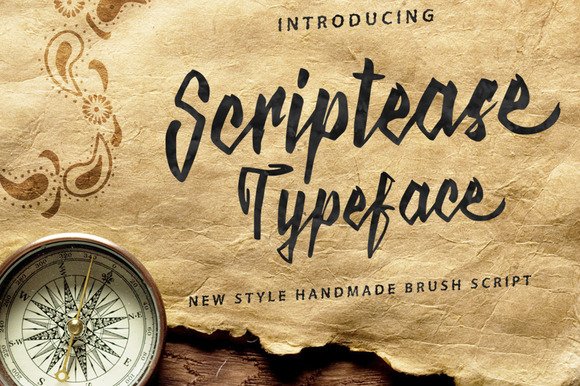 Scriptease Font - Featured Image