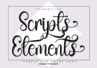 Scripts Elements Font - Featured Image