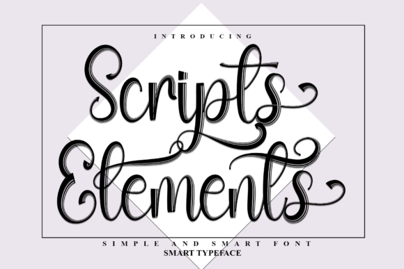 Scripts Elements Font - Featured Image