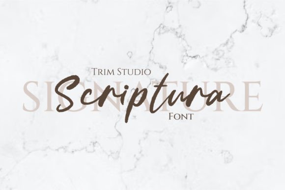 Scriptura Font - Featured Image