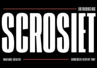 Scrosiet Font - Featured Image