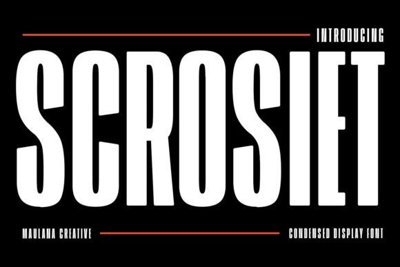 Scrosiet Font - Featured Image
