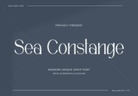 Sea Constange Font - Featured Image