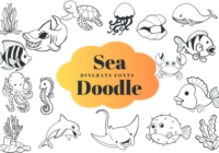 Sea Doodle Font - Featured Image