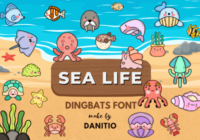 Sea Life Font - Featured Image