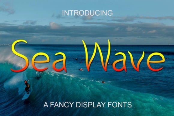 Sea Wave Font - Featured Image