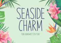 Seaside Charm Font - Featured Image