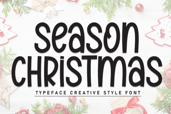 Season Christmas Font - Featured Image