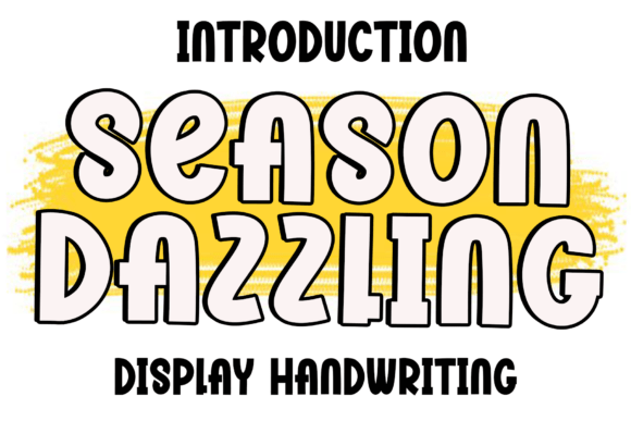Season Dazzling Font - Featured Image