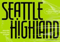 Seattle Highland Font - Featured Image