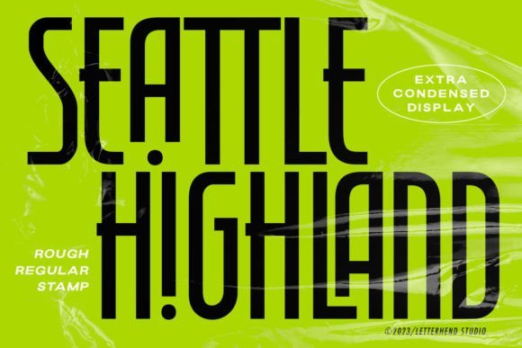Seattle Highland Font - Featured Image