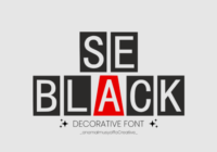 Seblack Font - Featured Image