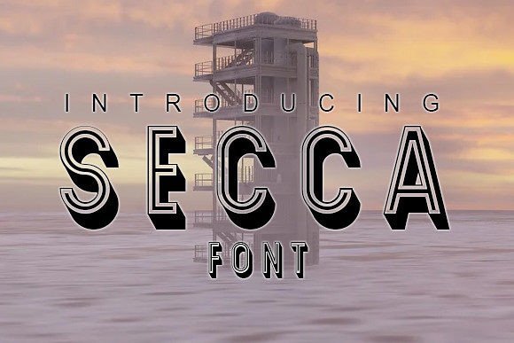 Secca Font - Featured Image