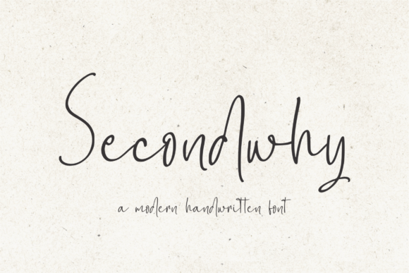 Secondwhy Font - Featured Image