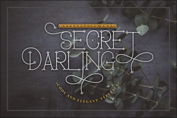 Secret Darling Font - Featured Image