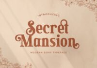 Secret Mansion Font - Featured Image