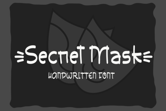 Secret Mask Font - Featured Image