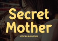 Secret Mother Font - Featured Image