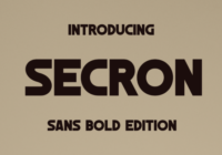 Secron Font - Featured Image