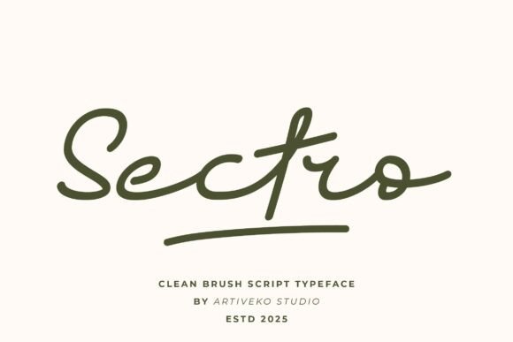 Sectro Font - Featured Image