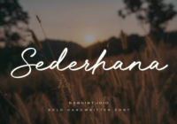 Sederhana Font - Featured Image