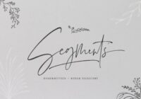 Segments Font - Featured Image