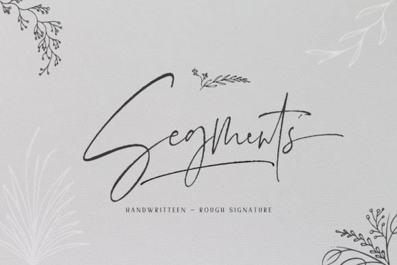 Segments Font - Featured Image