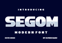 Segom Font - Featured Image