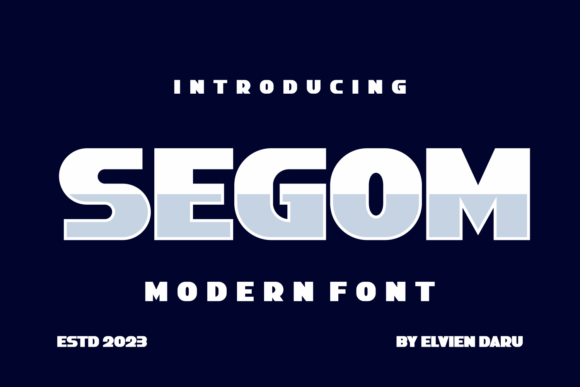 Segom Font - Featured Image
