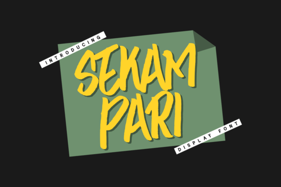 Sekam Pari Font - Featured Image
