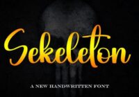 Sekeleton Font - Featured Image