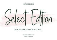 Select Edition Font - Featured Image