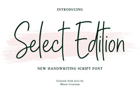 Select Edition Font - Featured Image