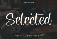 Selected Font - Featured Image