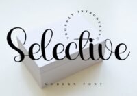 Selective Font - Featured Image