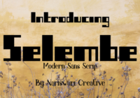 Selembe Font - Featured Image