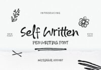 Self Written Font - Featured Image