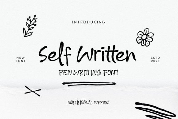Self Written Font - Featured Image