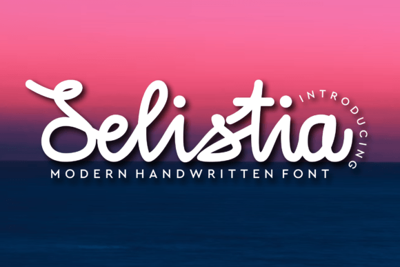 Selistia Font - Featured Image