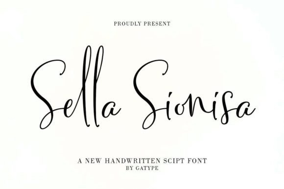 Sella Sionisa Font - Featured Image