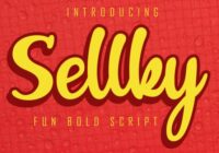Sellky Font - Featured Image
