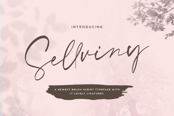 Sellviny Font - Featured Image