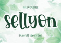Sellyon Font - Featured Image
