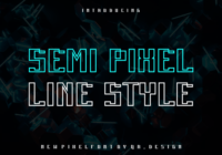 Semi Pixel Font - Featured Image