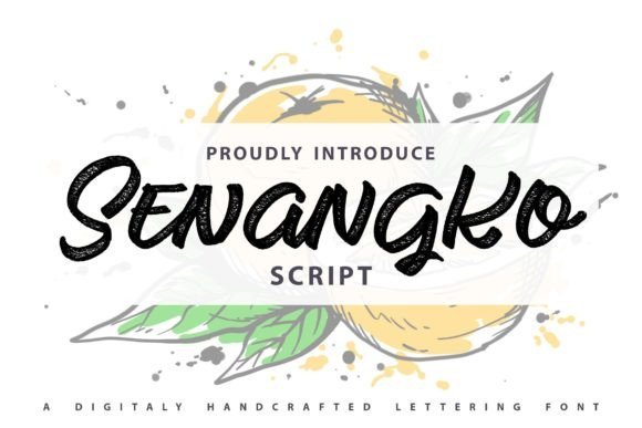 Senangko Font - Featured Image
