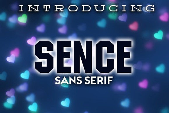 Sence Font - Featured Image