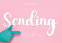 Sending Font - Featured Image