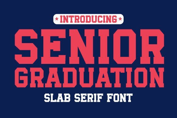 Senior Graduation Font - Featured Image